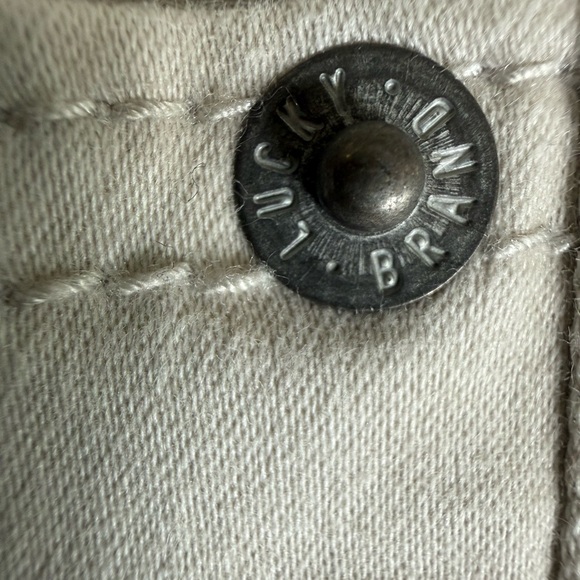 Lucky Brand 410 Athletic Straight Khaki Pants Men’s 38x30 Stretch Beige - Picture 8 of 14